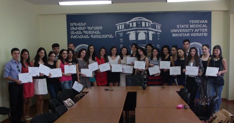 Tbilisi State Medical University students attended the Summer School in Yerevan (Armenia)